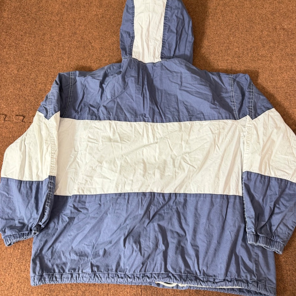 Vintage GAP Coastal Navigational 96 Anorak Jacket XL Blue RARE Colorblock Cotton - Picture 11 of 11